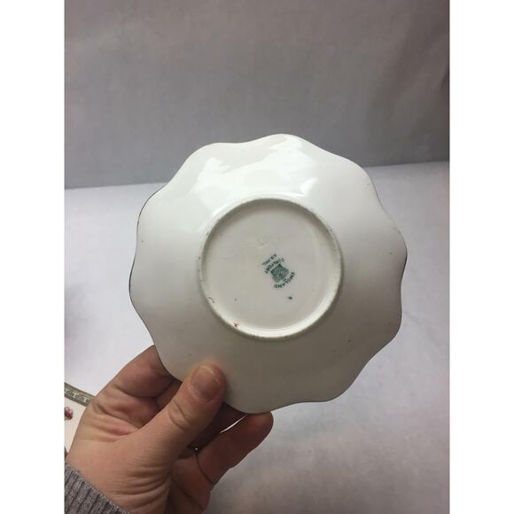 VINTAGE Coalport CHINA Indian Tree Pattern SET OF TWO Teacups and Saucer SET - Picture 12 of 12